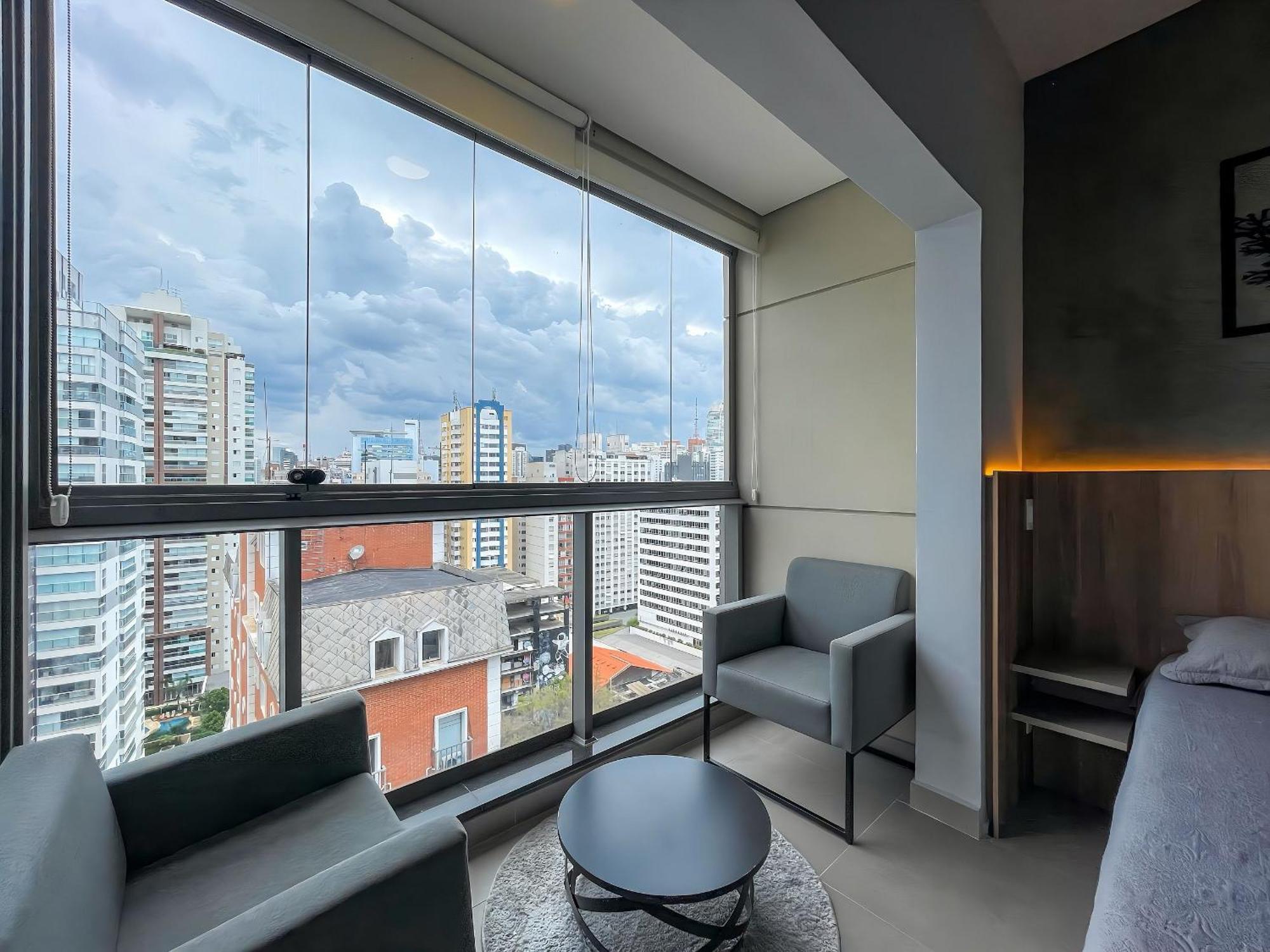 Belint Bela Cintra: A 5 Minutos Da Paulista Com Piscina No Rooftop Сао Паоло Екстериор снимка